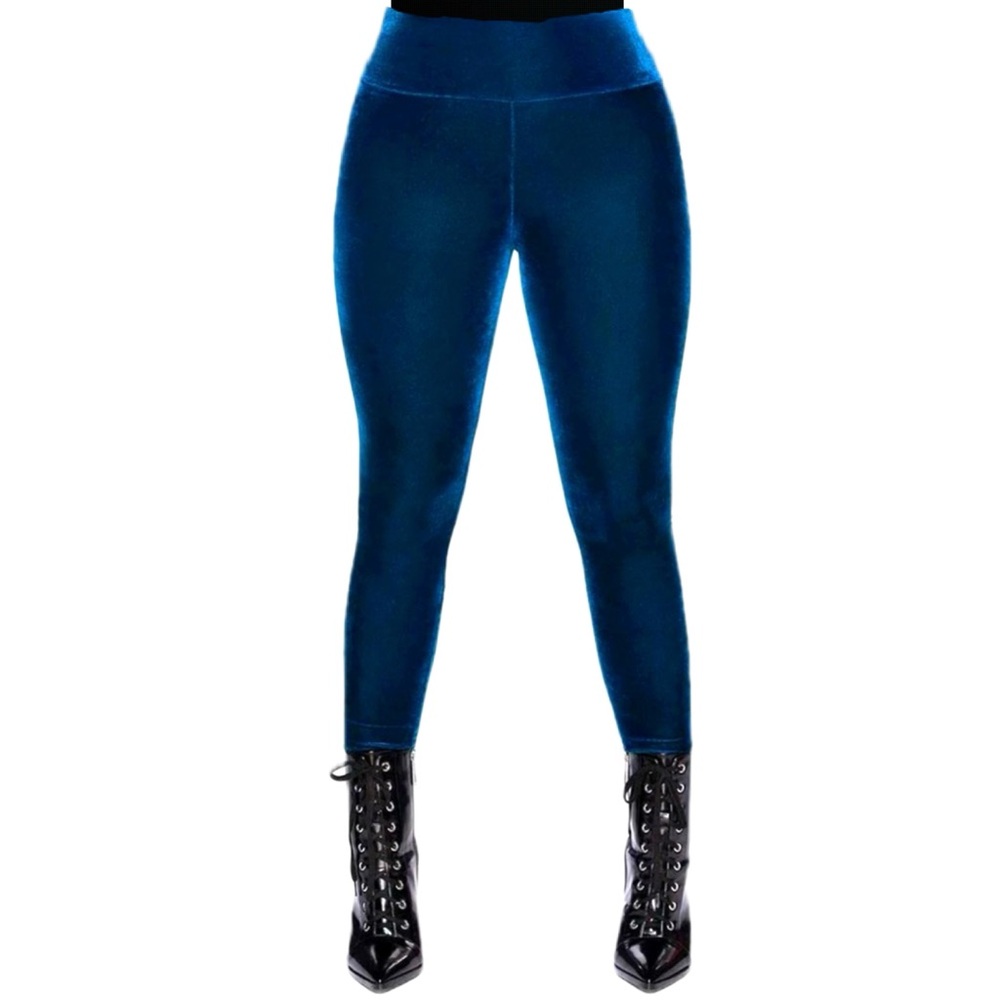 KILLSTAR hematite leggings  [SAPPHIRE] velvet XS